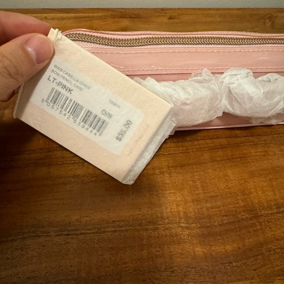 Ted Baker Pink Bow Pencil Case - Picture 2 of 2
